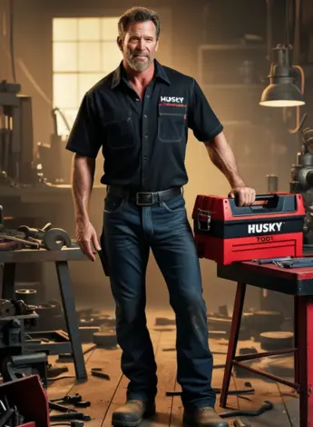 holding husky tools